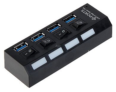 HUB USB 3.0 HUB-USB3.0-1/4 55 cm