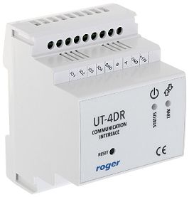 INTERFEJS KOMUNIKACYJNY UT-4DR LAN-RS485 ROGER