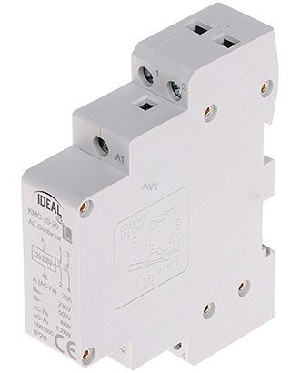 STYCZNIK MODUŁOWY KMC-20-20 20 A 230 V AC IDEAL