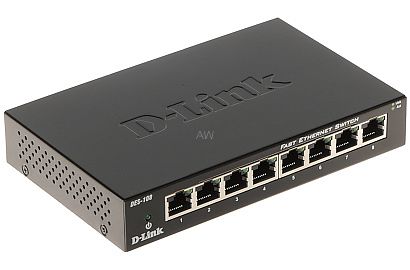 SWITCH   DES-108/E 8-PORTOWY D-Link