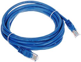 PATCHCORD RJ45/3.0-BLUE 3.0 m