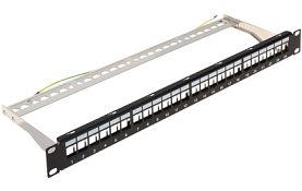 PATCH PANEL KEYSTONE PP-24/FX/C