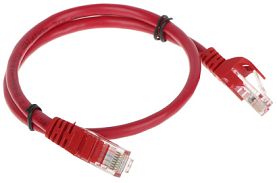 PATCHCORD RJ45/0.5-RED 0.5 m