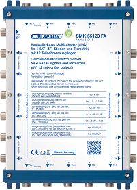 Multiswitch kaskadowy Spaun 5/5 na 12 SMK 55123 FA