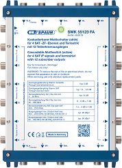 Multiswitch kaskadowy Spaun 5/5 na 12 SMK 55123 FA