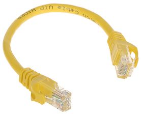 PATCHCORD RJ45/0.2-YELLOW 0.2 m