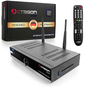 OCTAGON SF8008 4K COMBO DVB-S2X+T2/C Enigma2 OSCAM