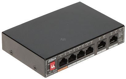 SWITCH POE SG1006P 4-PORTOWY DAHUA