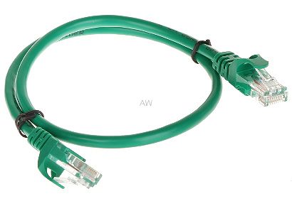 PATCHCORD RJ45/0.5-GREEN 0.5 m