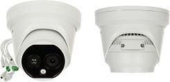 HYBRYDOWA KAMERA TERMOWIZYJNA IP DS-2TD1228T-2/QA(B) HeatPro 2.1 mm - 720p, 2.2 mm - 4 Mpx Hikvision