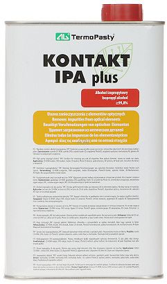 ALKOHOL IZOPROPYLOWY KONTAKT-IPA-PLUS/1000 KANISTER METALOWY 1000 ml AG TERMOPASTY