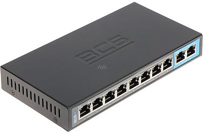 SWITCH POE BCS-B-SP0802 8-PORTOWY BCS BASIC