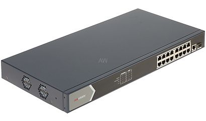 SWITCH POE DS-3E0518P-E 16-PORTOWY SFP Hikvision