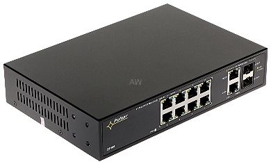 SWITCH POE SF-108 8-PORTOWY SFP PULSAR