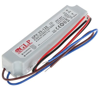 ZASILACZ IMPULSOWY 12V/3A/GPV-MINI