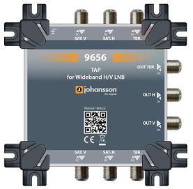 Odgałęźnik  Wideband H+V + DVB-T2 Johansson 9656