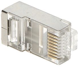 WTYK MODULARNY EKRANOWANY RJ45T/6-EKRAN*P100 TYP EZ