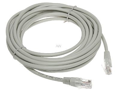 PATCHCORD RJ45/5.0-GREY 5 m