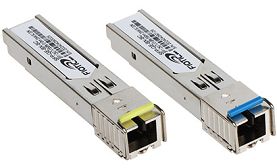 MODUŁY JEDNOMODOWE GTS-SFP-GE-LX KOMPLET TXRX