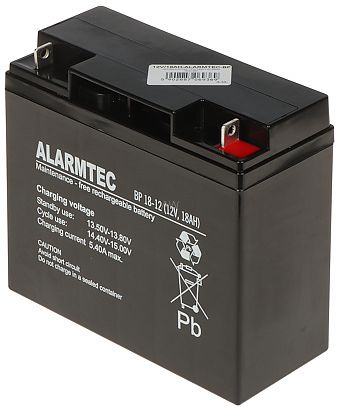 AKUMULATOR 12V/18AH-ALARMTEC-BP ALARMTEC