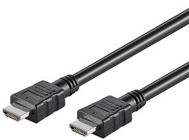 Kabel HDMI 1.4 1080p ARC CEC Goobay czarny 5m