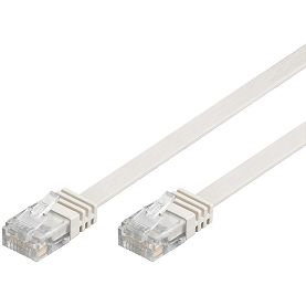 Kabel LAN Patchcord CAT 5E U/UTP płaski 0,5m