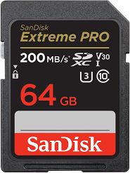 Karta pamięci SANDISK Extreme Pro SDXC 64GB V30