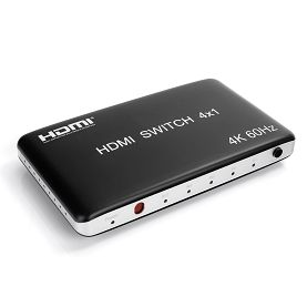 Sumator HDMI 4/1 Spacetronik SPH-S1042 4K