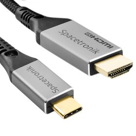 Kabel USB-C 3.1 HDMI 4K Spacetronik KCH-SPA050 5m
