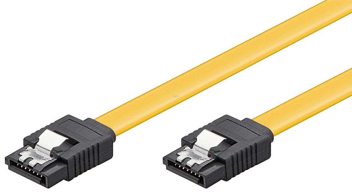 Kabel SATA III Typ L 6 Gb/s prosty Goobay 0,2m