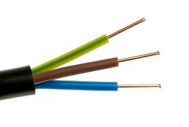 Kabel elektryczny ziemny YKY 3x1,5 0,6/1kV 25m